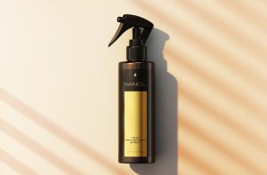 Jak chronię włosy podczas suszenia? Nanoil Heat Protectant Spray – mój najlepszy kosmetyk!
